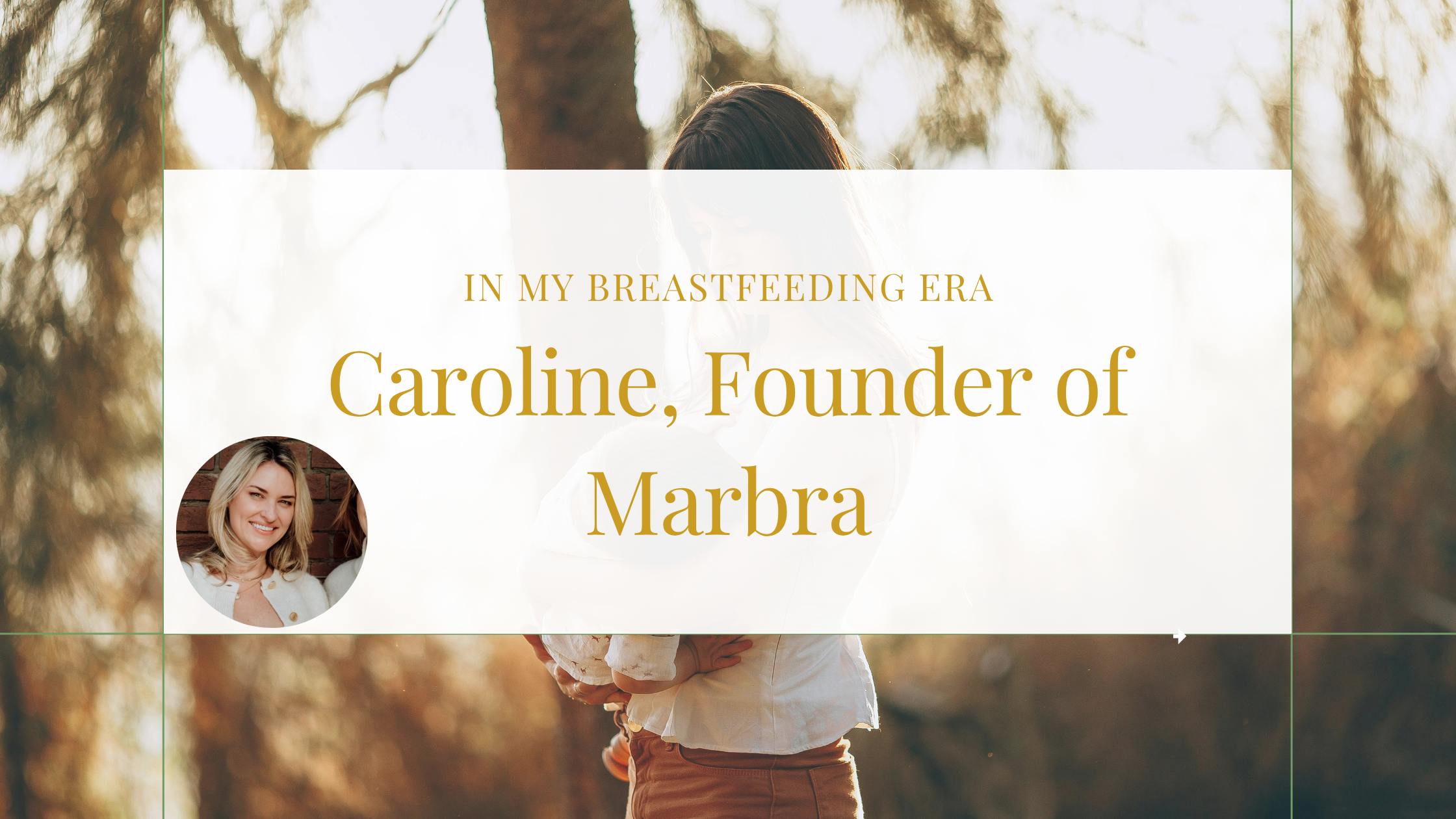 picture of Caroline, founder of Marbra