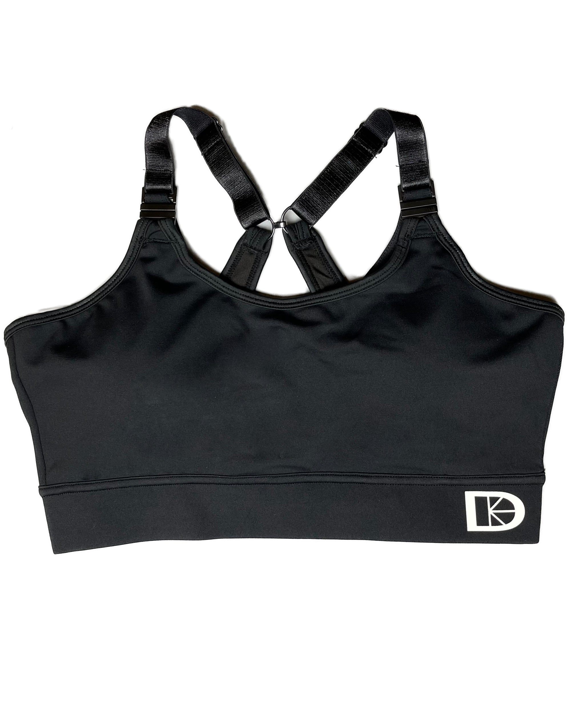 Maternity & Nursing Sports Bra | B–G Cup | Black