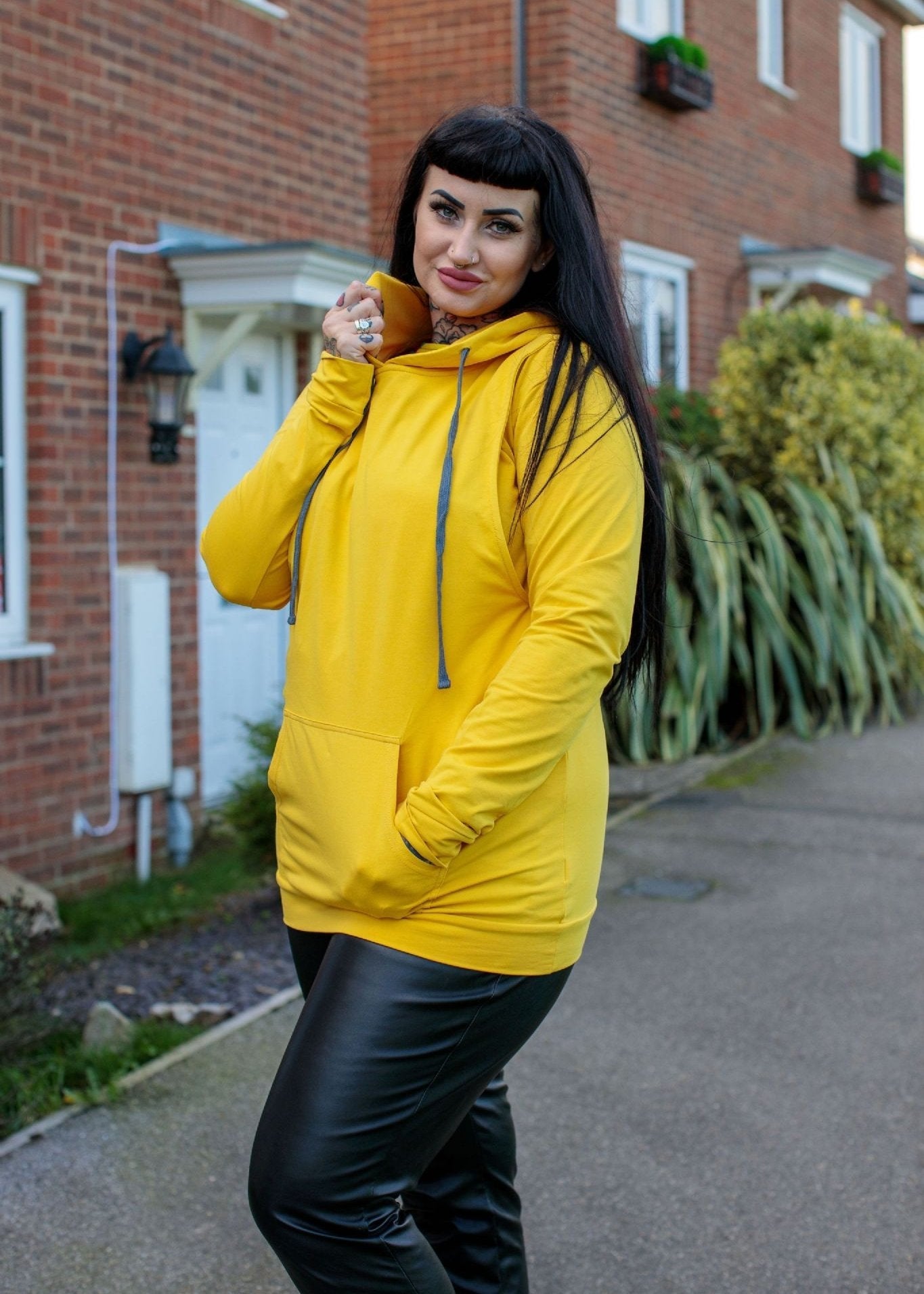 Breastfeeding Hoodie - Yellow