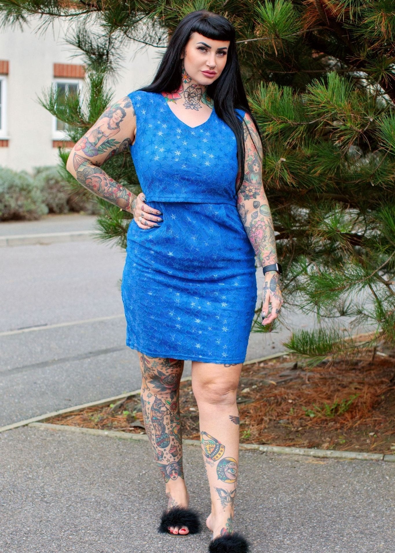 Star Breastfeeding Dress