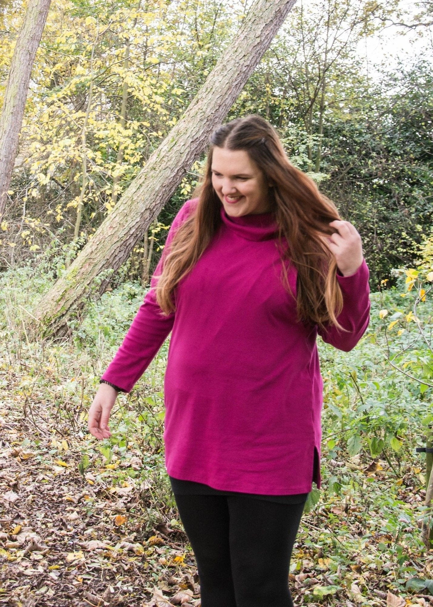 Tina Breastfeeding Tunic - Pink