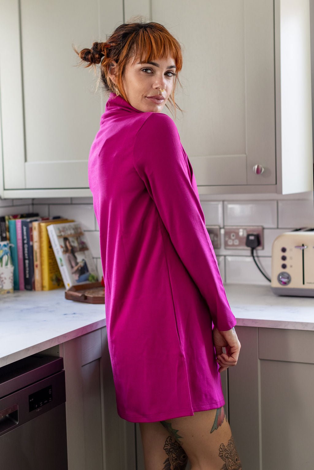 Tina Breastfeeding Tunic - Pink