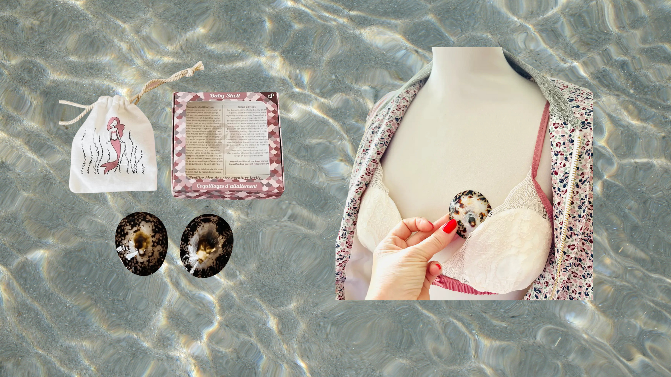 Sea Shells as nipple shields? Discover nature’s secret for breastfeeding comfort