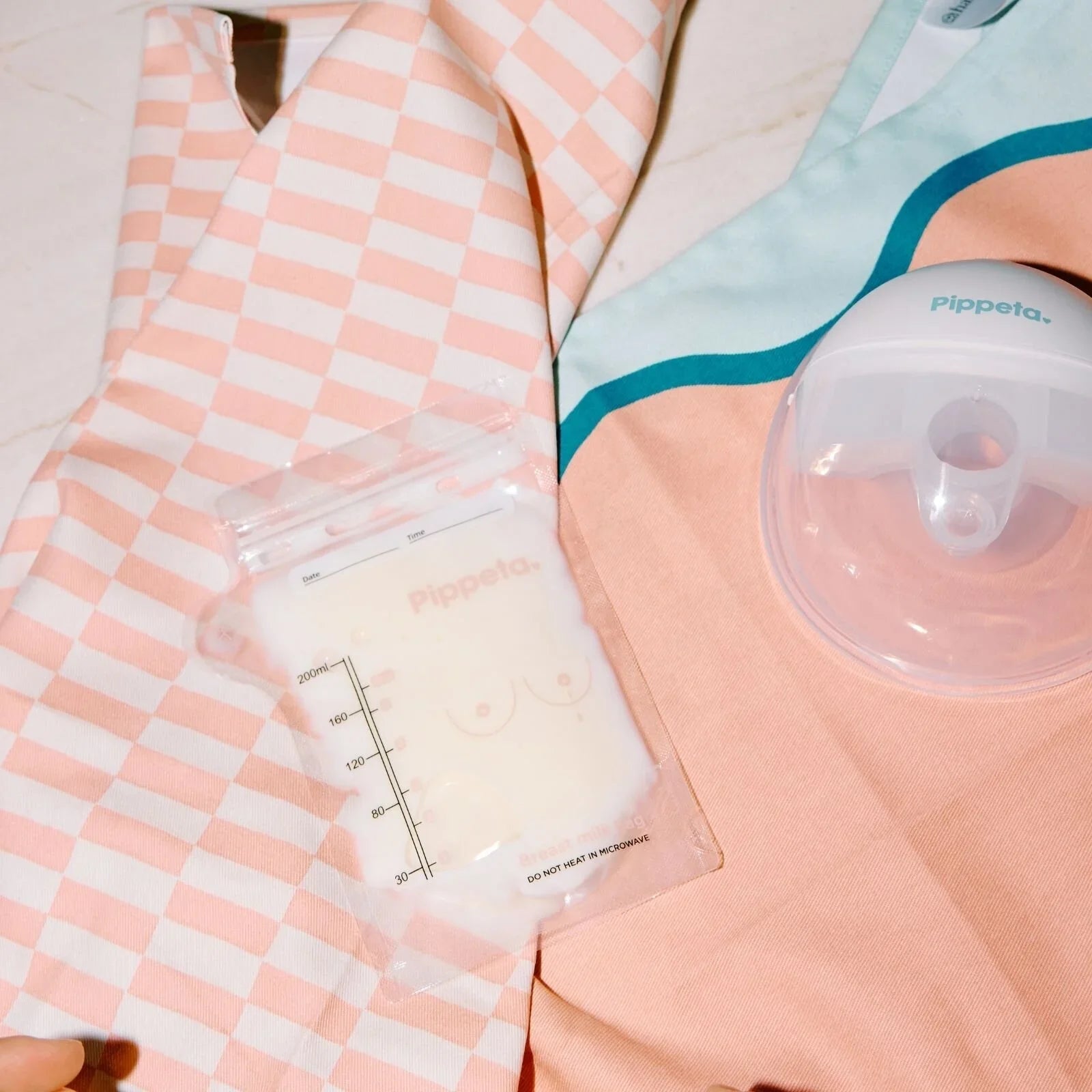 Pippeta Breast Milk Storage Bags 30 pcs — breast milk storage bags | Latchette