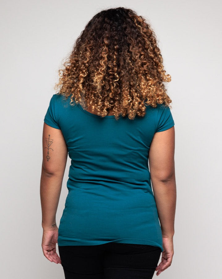 MilkyMoon Grace Green Leopard Breastfeeding Jumpsuit — close-up of print | Latchette