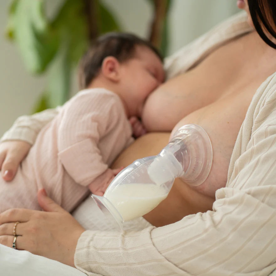 Gen. 2 Plus Silicone Manual Breast Pump + SpillGUARD Insert