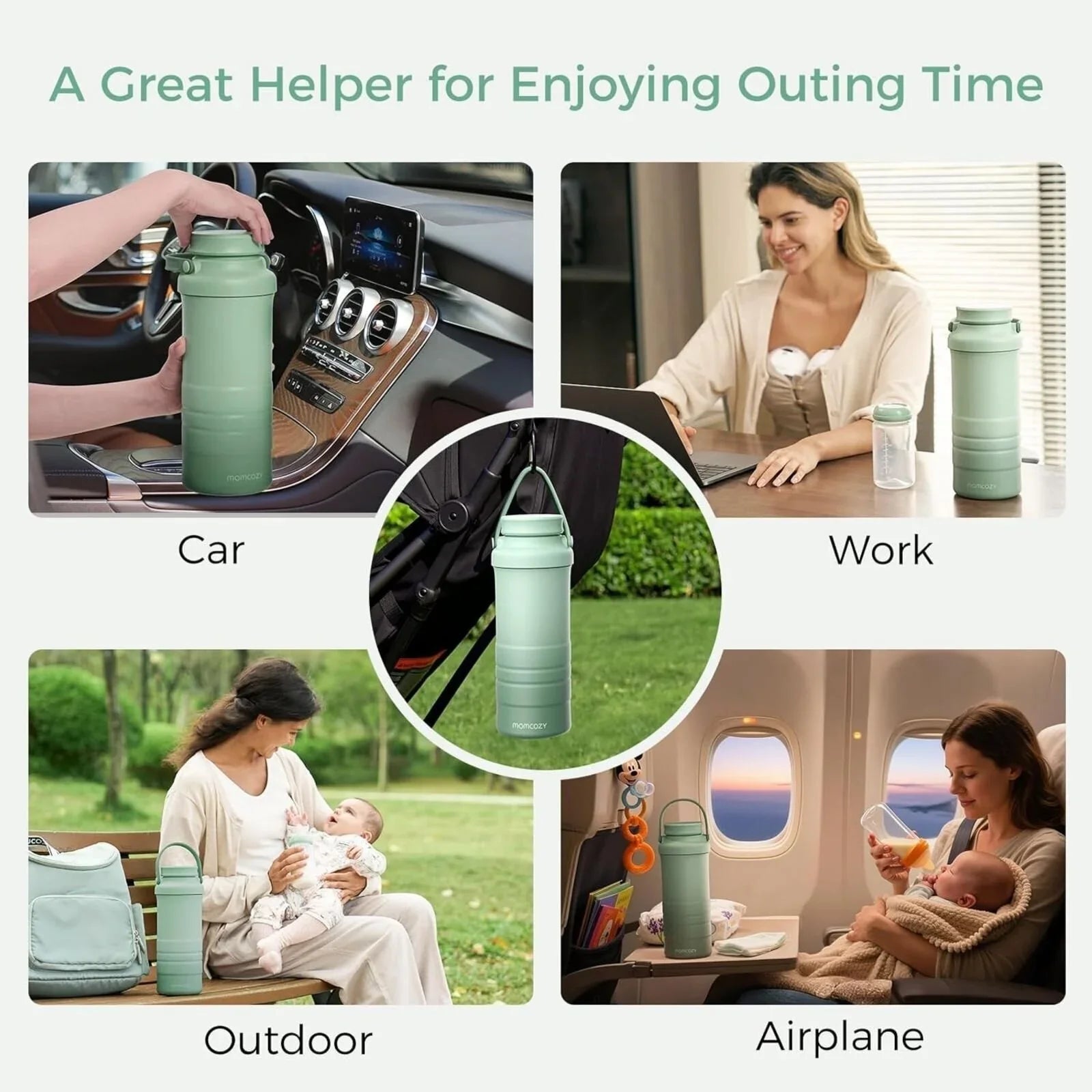 Momcozy Portable Breast Milk Cooler — breast milk cooler bag | Latchette
