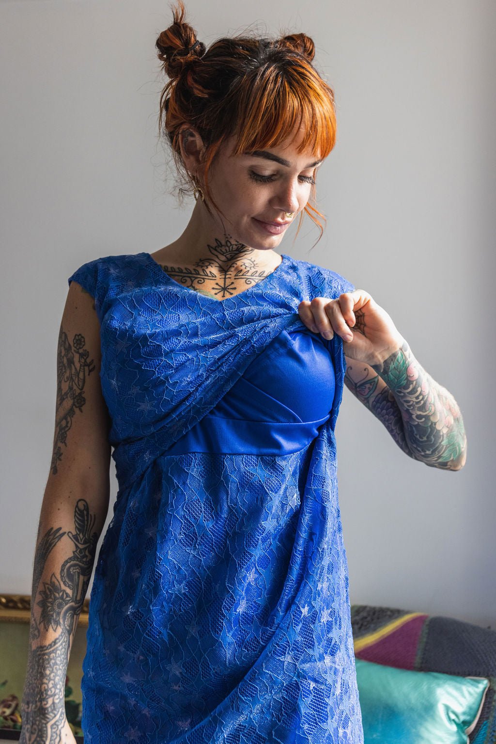 Star Breastfeeding Dress