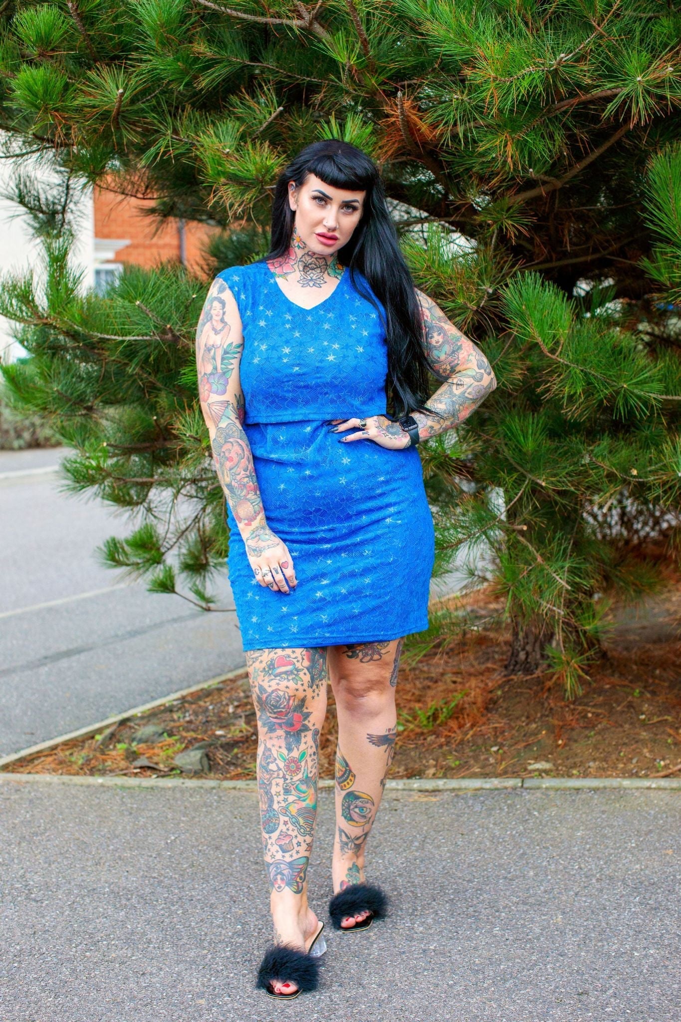 Star Breastfeeding Dress